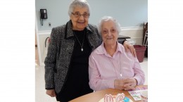 Sr. Angelina Panetti con Sr. Theresa Rose Carchidi